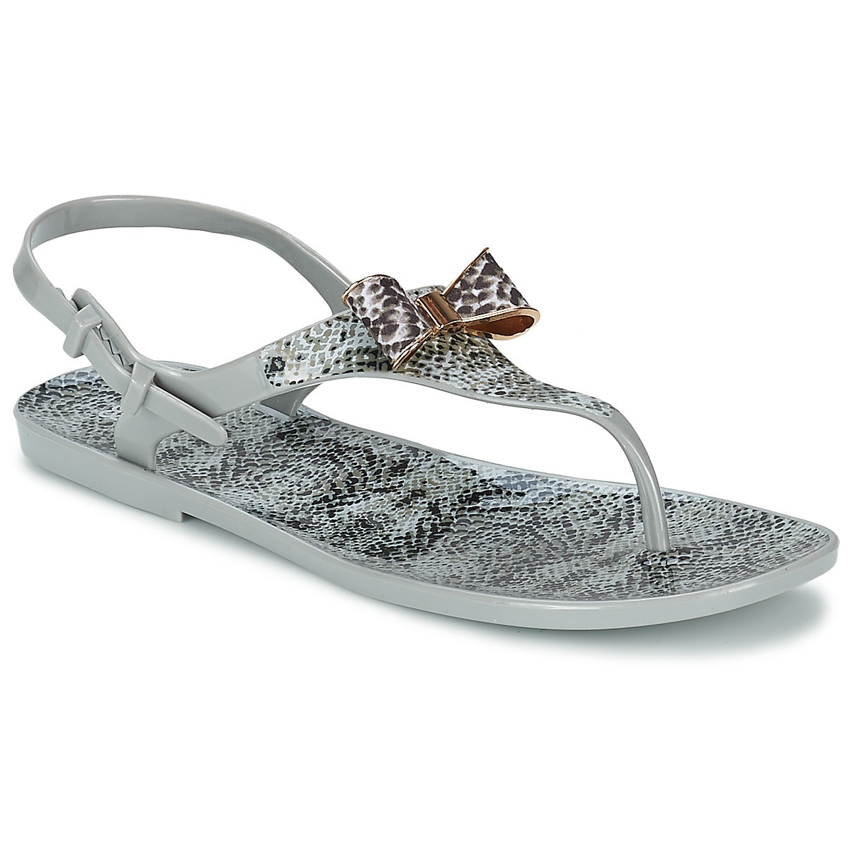 Sandali donne Colors of California  SNAKE SANDAL  Grigio 